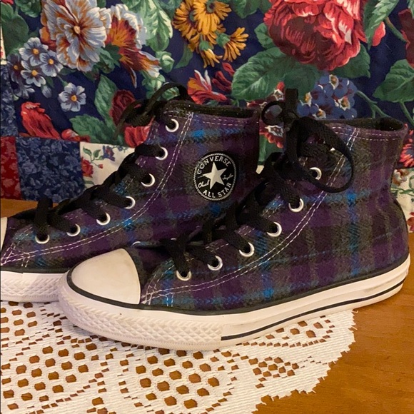 Converse All Stars plaid Cloth - Picture 5 of 8